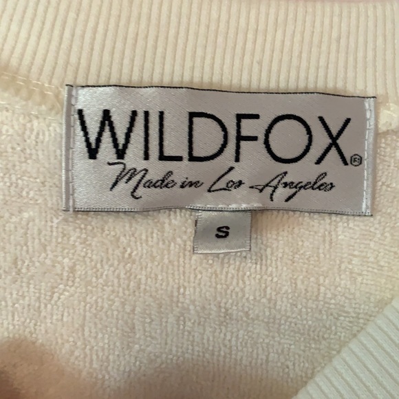Wildfox Fiona Crewneck Falling Stars Sweatshirt - Picture 7 of 7